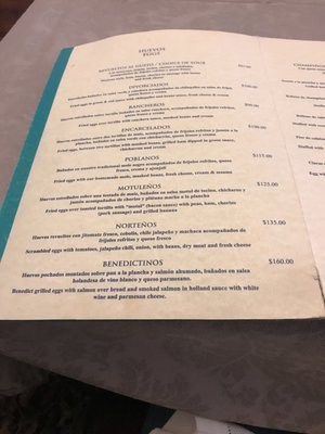 Menu photo 3 Comedor De La Marquesa Santiago de Querétaro, QUE