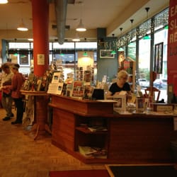 Malaprop's Bookstore & Cafe - This is the first counter you see inside the doors