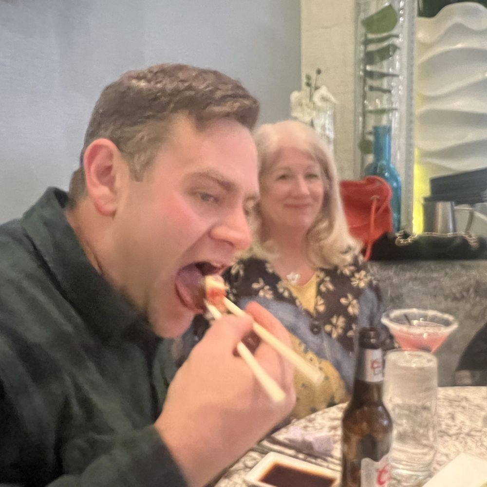 Oceano - My brother chowing down while our mother watches. - Seafood Near Me - Reno, Nevada Oceano - My brother chowing down while our mother watches. - Seafood Near Me - Reno, Nevada
