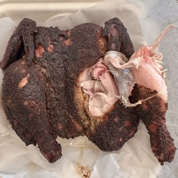 ibringdasmoke - Whole smoked spatchcocked chicken, dry rubbed and smoke over hickory and apple wood. - Barbeque Near Me - San Leandro, California