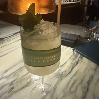 Allelo - Cumber vodka soda - Mediterranean Near Me - St. Petersburg, Florida