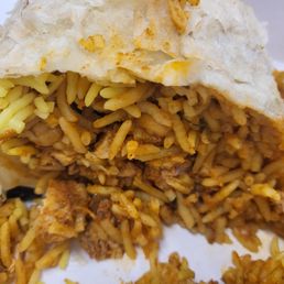 Tikka Masada burrito