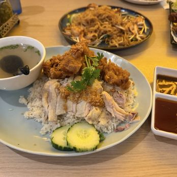 Bangkok Soul - Half and half chicken (fried and steamed) - Seafood Near Me - Alhambra, California