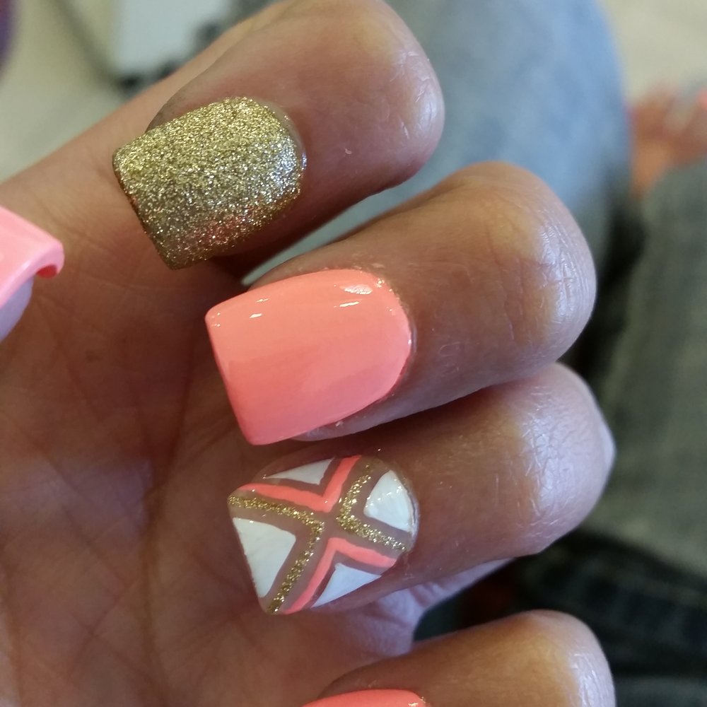 Polished Spa Lounge - Love my nails. Thank you! - Nail Salons Near Me - Fort Worth, Texas