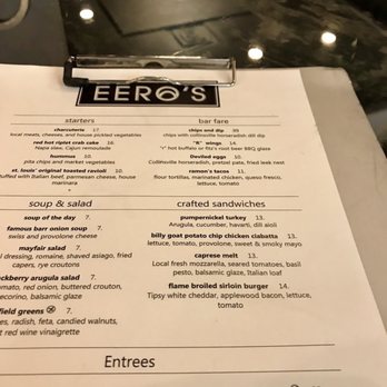 Eero's - New American Near Me - Saint Louis, Missouri