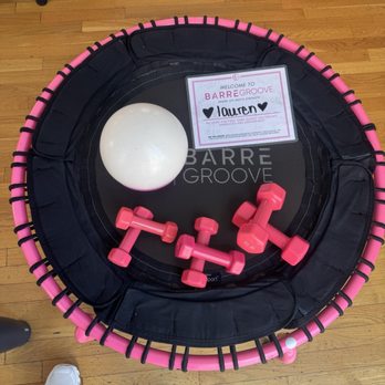 Barre Groove - Trampoline and weights - Barre Classes Near Me - Boston, Massachusetts