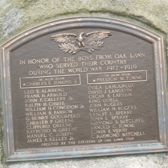 Oak Lawn Veterans Memorial - Landmarks & Historical Buildings Near Me - Cranston, Rhode Island Oak Lawn Veterans Memorial - Landmarks & Historical Buildings Near Me - Cranston, Rhode Island