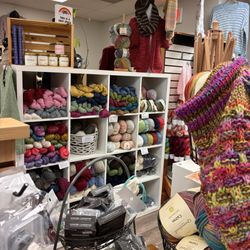 The Sheep Shack - Small sample of the yarn, organized by weight