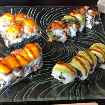 One Piece Sushi - Phoenix, Fire Cracker, Lion King, Caterpillar $4 each - Japanese Near Me - Millbrae, California