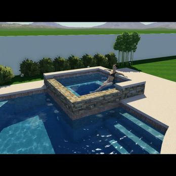 Everclear Pools - Digital renderings. - Pool & Hot Tub Service Near Me - Las Vegas, Nevada