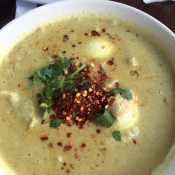 Aura Thai - Curry noodle. Oh so delicious!! - Thai Near Me - Long Beach, California Aura Thai - Curry noodle. Oh so delicious!! - Thai Near Me - Long Beach, California
