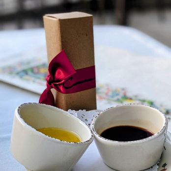Carmine's - Olive oil & Balsamic for our bread - Italian Near Me - Bellevue, Washington