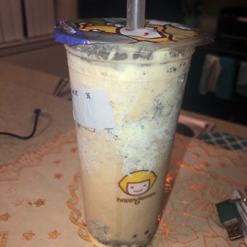 Happy Lemon - Oreo Milk Tea w/Boba - Coffee & Tea Near Me - Union City, California Happy Lemon - Oreo Milk Tea w/Boba - Coffee & Tea Near Me - Union City, California