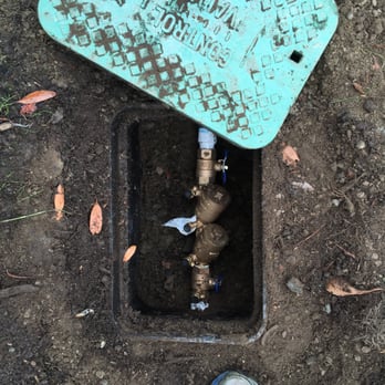 A+ Backflow - Typical Backflow Assembly for Lawn Sprinklers / Irrigation. - Backflow Services Near Me A+ Backflow - Typical Backflow Assembly for Lawn Sprinklers / Irrigation. - Backflow Services Near Me