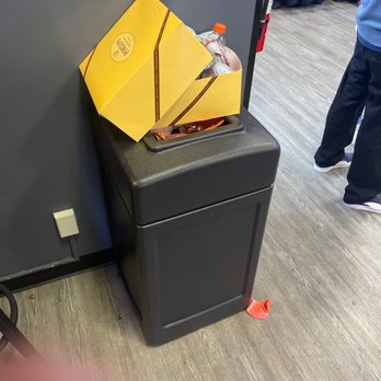 Sky Zone Trampoline Park - Every garbage can in the place is full. Now the garage is going on the floor - Trampoline Parks Near Me - Van Nuys, California Sky Zone Trampoline Park - Every garbage can in the place is full. Now the garage is going on the floor - Trampoline Parks Near Me - Van Nuys, California