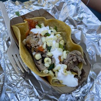 Dos Toros Taqueria - Single taco to go - recommend asking for a double tortilla - otherwise it will break apart in 2 bites so have a fork ready! - Mexican Near Me - New York, New York