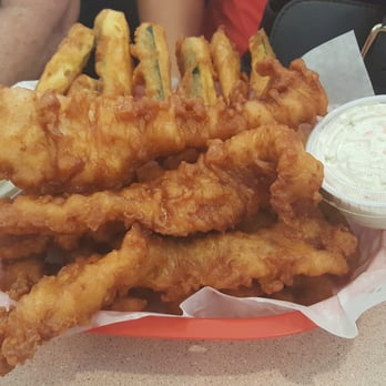 The Lighthouse - Popcorn shrimp and fish was huge - Seafood Near Me - Redding, California The Lighthouse - Popcorn shrimp and fish was huge - Seafood Near Me - Redding, California