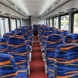 Long Beach Transit Museum Express - Inside of bus
