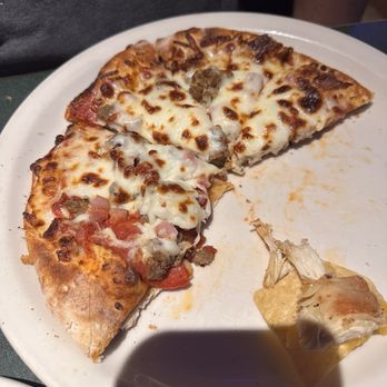 Flat Branch Pub & Brewing - Meat lovers pizza - American Near Me - Columbia, Missouri