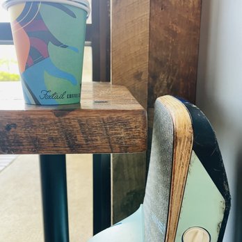 Foxtail Coffee - Flat White and charging a OneWheel - Coffee & Tea Near Me - Orlando, Florida Foxtail Coffee - Flat White and charging a OneWheel - Coffee & Tea Near Me - Orlando, Florida