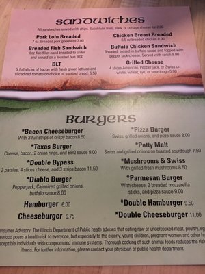 Menu photo 2 Bridget's Blarney Stone Ivesdale, IL