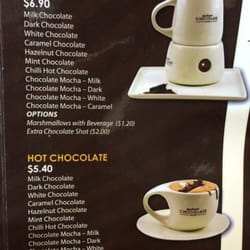 Theobroma Chocolate Lounge - Okay it's almost 7dollars not 6