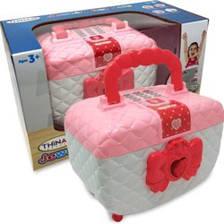 The Toy Shop WeHa - Keep special treasures safe with this Kids Electronic Jewelry Box Safe. Featuring a customizable secret code, fingerprint-sty...