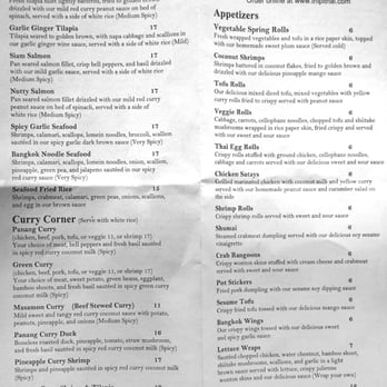 Thipi Thai - Menu 5/2015 - Thai Near Me - La Grange, Illinois Thipi Thai - Menu 5/2015 - Thai Near Me - La Grange, Illinois