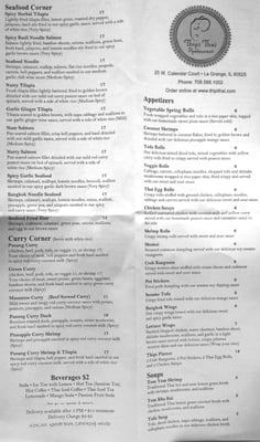 Menu photo 3 Thipi Thai La Grange, IL