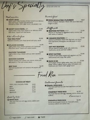 Menu photo 4 Pad Thai Restaurant Fairfax, VA
