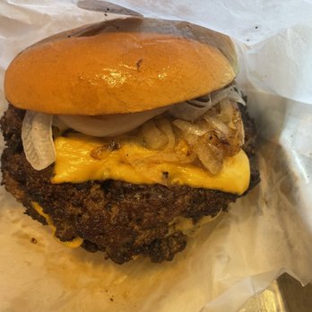 Greer's Burger Garage - Double cheeseburger extra onions - Burgers Near Me - Dover, Pennsylvania Greer's Burger Garage - Double cheeseburger extra onions - Burgers Near Me - Dover, Pennsylvania