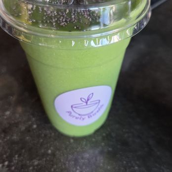Purely Bowls - Green smoothie - Acai Bowls Near Me - Auburn, Alabama Purely Bowls - Green smoothie - Acai Bowls Near Me - Auburn, Alabama