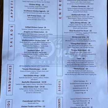 The Diner - Dinner Menu - New American Near Me - Nashville, Tennessee The Diner - Dinner Menu - New American Near Me - Nashville, Tennessee