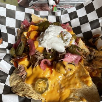 Backroads BBQ - Pulled Pork Nachos - Southern Near Me - Lebanon, Indiana