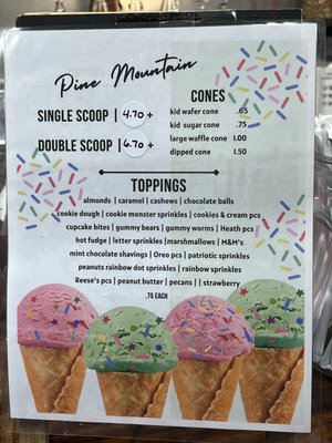 Menu photo 5 Pine Mountain Country Coffee House Festus, MO
