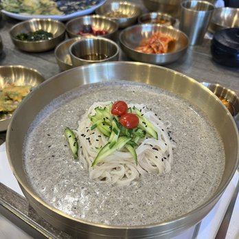Kkanbu Restaurant - Cold black bean noodle soup - Korean Near Me - Buena Park, California Kkanbu Restaurant - Cold black bean noodle soup - Korean Near Me - Buena Park, California