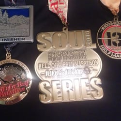 Judgment Day Half Marathon - The Sole 2 Soul Series: Heavenly, Hell of a Half, and Judgment Day Half Marathons, 2015.
