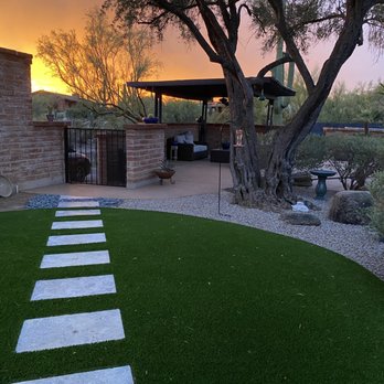 Arizona Luxury Lawns - Backyard project 1 - Artificial Turf Near Me - Tucson, Arizona Arizona Luxury Lawns - Backyard project 1 - Artificial Turf Near Me - Tucson, Arizona