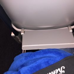 Allegiant Air - Mini tray tables on the new plane