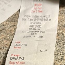 Original Italian Pizza