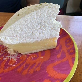 The Coffee Shack - Key lime pie.  Lots  of merengue - Coffee & Tea Near Me - Captain Cook, Hawaii