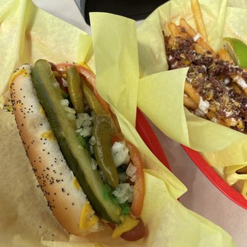 Dog n Suds - Chicago dog and elote fries - Hot Dogs Near Me - Temecula, California