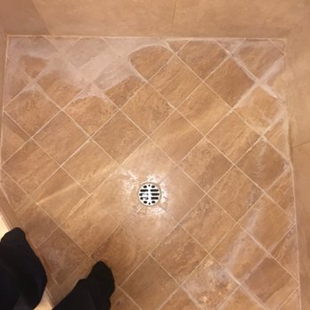 LA Stone Care - Shower Floor Restoration (Before) - Flooring Near Me LA Stone Care - Shower Floor Restoration (Before) - Flooring Near Me