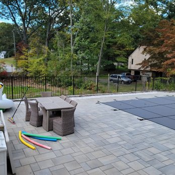 Pride Fence Company - 2 rail black aluminum pool code. - Fences & Gates Near Me - Torrington, Connecticut Pride Fence Company - 2 rail black aluminum pool code. - Fences & Gates Near Me - Torrington, Connecticut