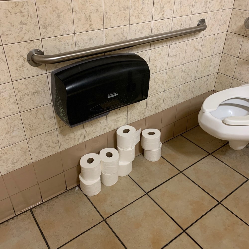Vons - a bathroom with a toilet and several rolls of toilet paper - Grocery Near Me - Tujunga, California Vons - a bathroom with a toilet and several rolls of toilet paper - Grocery Near Me - Tujunga, California