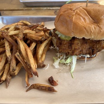 Solid Ground Brewing - Buttermilk Chicken Sando - Breweries Near Me - Diamond Springs, California Solid Ground Brewing - Buttermilk Chicken Sando - Breweries Near Me - Diamond Springs, California