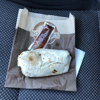 Scooter's Coffee - a burrito wrapped in brown paper - Coffee & Tea Near Me - Lenexa, Kansas Scooter's Coffee - a burrito wrapped in brown paper - Coffee & Tea Near Me - Lenexa, Kansas
