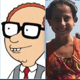 a woman in glasses and a man in a tie a woman in glasses and a man in a tie