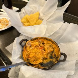 Barrel Junction - Pork and bacon dip with chips
