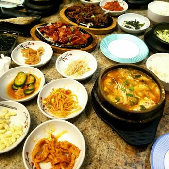 Ohgane - Banchan aka sides plus spicy tofu stew. - Korean Near Me - Concord, California Ohgane - Banchan aka sides plus spicy tofu stew. - Korean Near Me - Concord, California